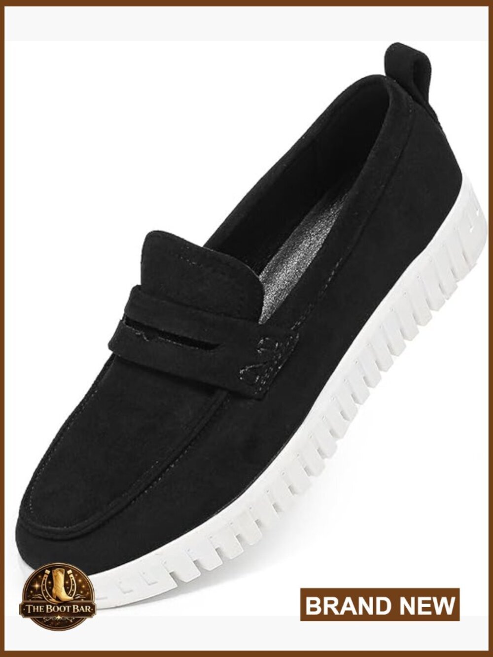 Women's Casual Slip On Loafers Comfortable Lightweight Work Shoes
